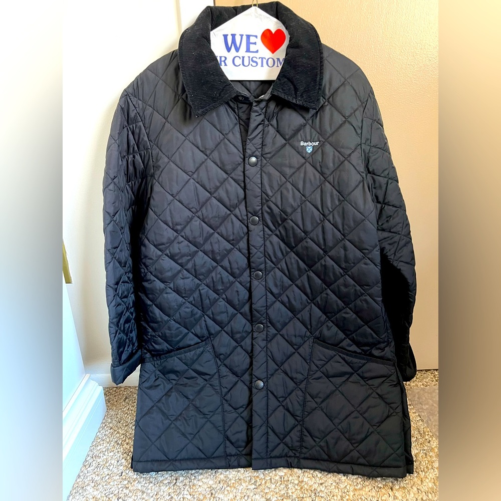 Barbour black Liddesdale jacket